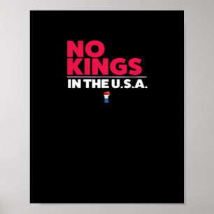 Póster No Kings En EE. UU. Gráfico de Moda