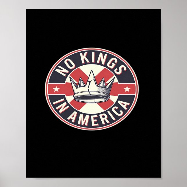 Póster No Kings In America Creative Style (Frente)