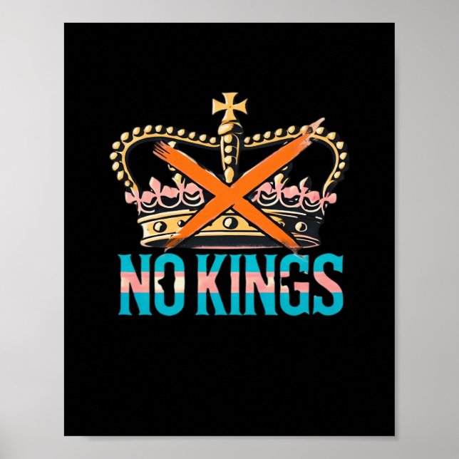Póster No Kings No Oligarchs  (Frente)