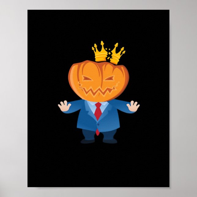 Póster No Kings - Trumpkin Pumpkin Classic (Frente)