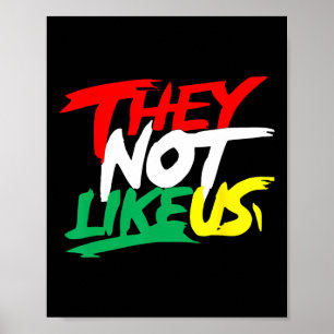 Póster No Les Gusta Nosotras Juneteeth Black History Mont