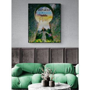 Póster No lo llames sueño llámalo plan