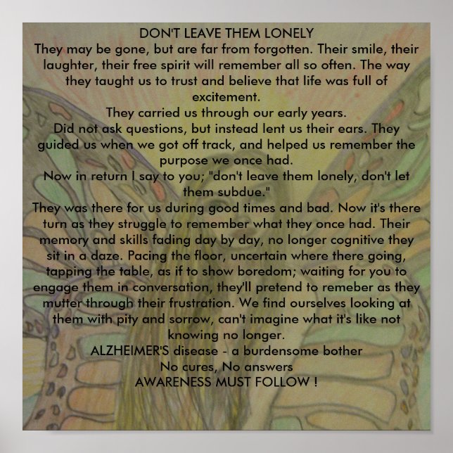 Póster No los dejes como poster solitario (Frente)