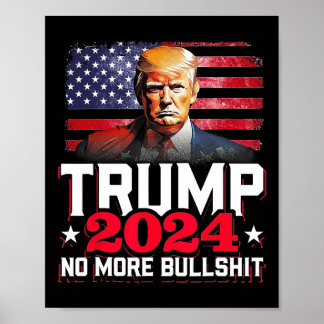 Póster No más bandera de Estados Unidos de Toros en 2024