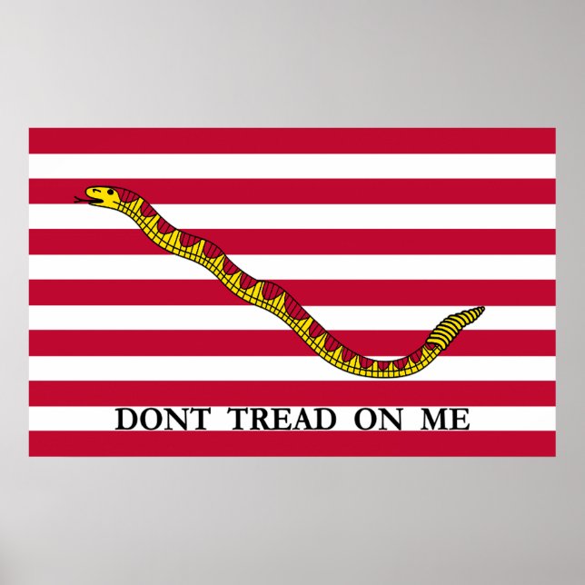 Póster No me engañes - Bandera de la Marina (Frente)