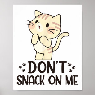 Póster No me engañes, gato gracioso