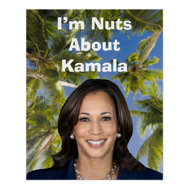 Póster No me gusta Kamala (Anverso)