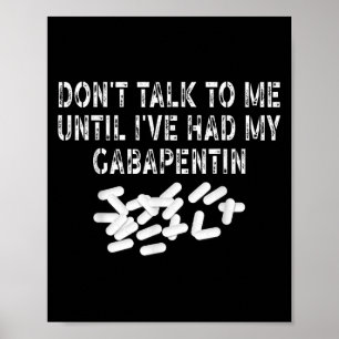 Póster No me hables hasta que haya tenido mi funn de Gaba