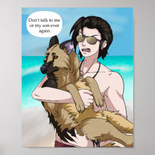 Póster No me hables ni a mi hijo