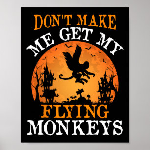 Póster No me hagas buscar mis monos voladores