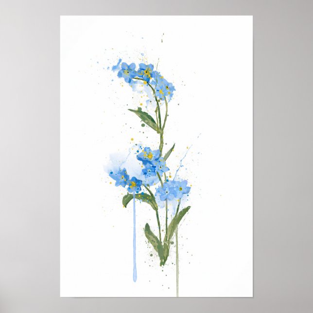 Póster No me olvides (Frente)