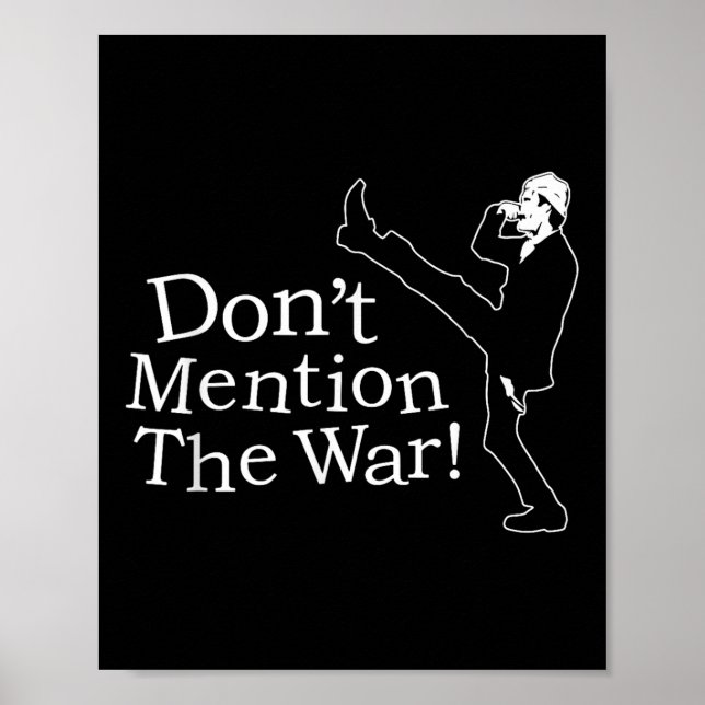 Póster ¡No Menciones La Guerra! Films Lovers (Frente)