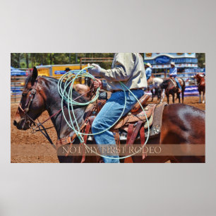 Póster No mi primer poster del rodeo
