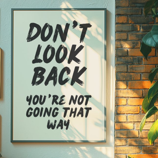Póster No mires atrás Poster (Subido por el creador)