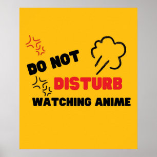 Póster no moleste ver anime