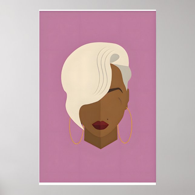 Póster No More Drama Inspired Original Icon Design Print (Frente)