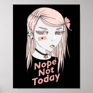 Póster No, no es el Chica de Anime de hoy