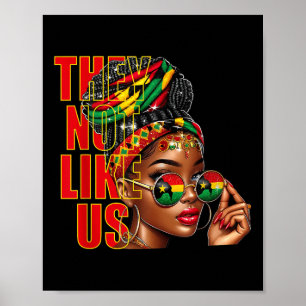 Póster No Nos Gustan Juneteenth 1865 Orgullo, Vida Negra