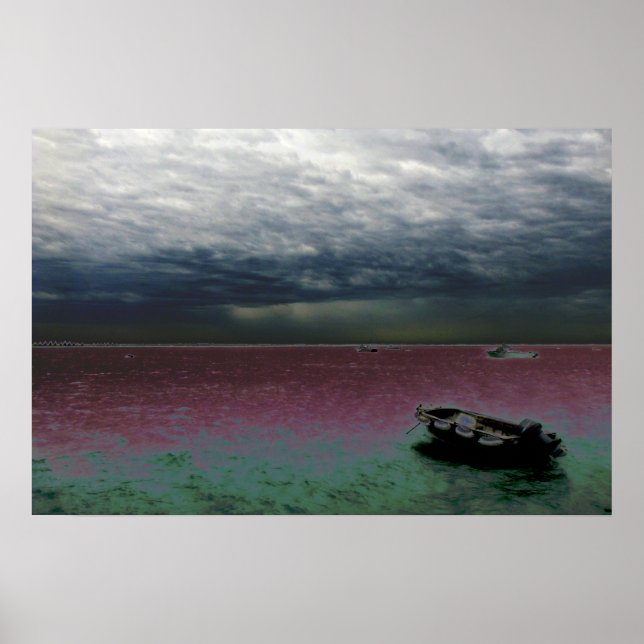 Póster No one on board (Frente)