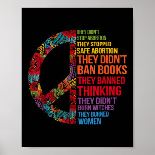 Póster No pararon el aborto, pararon a Femini segura