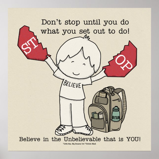 Póster No pares (Frente)