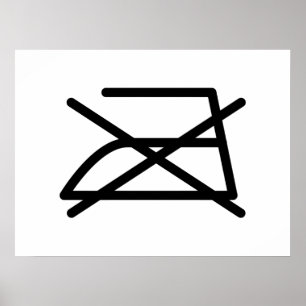 PÓSTER ¡NO PLANCHE!