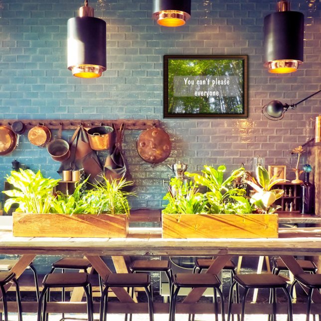 Póster No puedes complacer a todo el poster Inspirador (Subido por el creador)