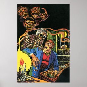 Póster No puedes llevártelo con fantasmas Historietas de 
