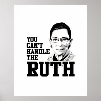 Póster No puedes manejar la Ruth