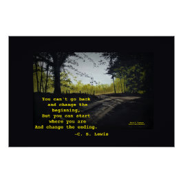 PÓSTER NO PUEDES VOLVER A C.S.LEWIS