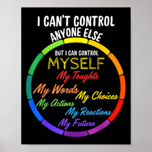 Póster No Puedo Controlar A Nadie Más Pero Puedo Controla