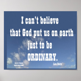 PÓSTER NO PUEDO CREER LOU HOLTZ