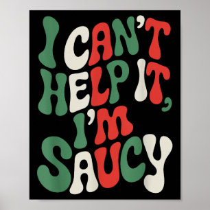 Póster No Puedo Evitarlo Soy Salsa, Amante de la Pasta Sp