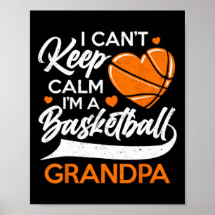 Póster No puedo mantener la calma soy un abuelo de balonc