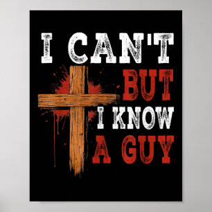Póster No Puedo Pero Conozco a un Tipo Jesús Cruz Diverti