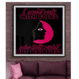 Póster No puedo rodar con la gente