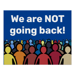 Póster NO regresaremos