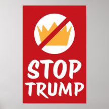 NO REYES DETENGAN A TRUMP Anti-Trump | ROJO | Prot