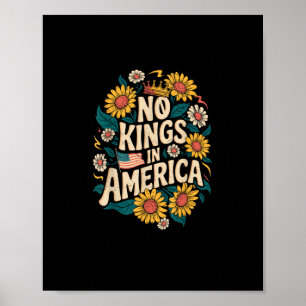Póster No Reyes En América Nosotros El Pueblo Político
