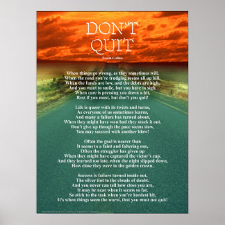 Póster No salir - Poster de 18 "x24"