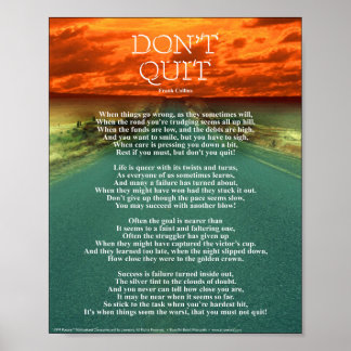Póster No salir - Poster de 8"x10"