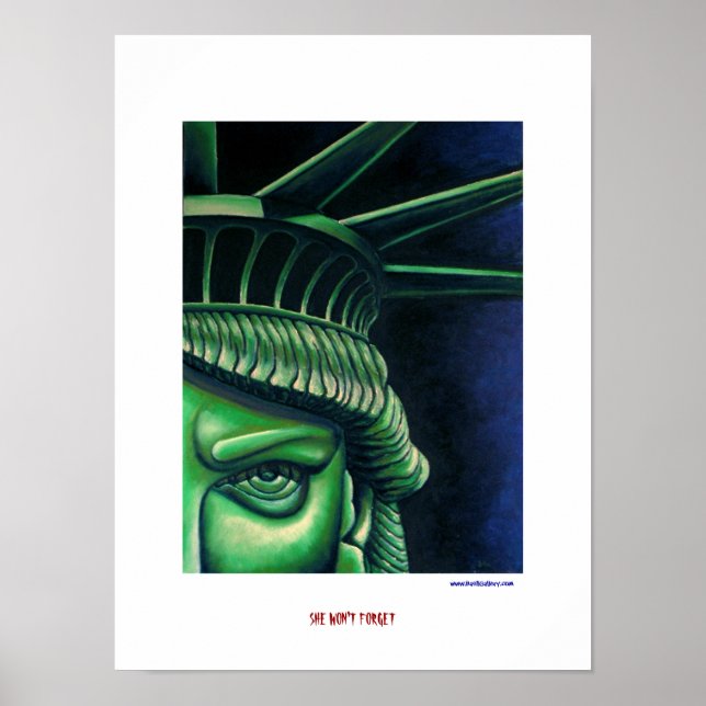 Póster No se olvidará - Imprimir (Frente)