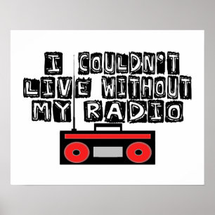 Póster No se pudo vivir sin mi radio