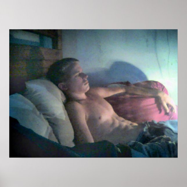 Póster No se puede dormir (Frente)