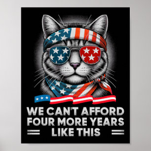 Póster No se puede permitir cuatro años más de estas elec