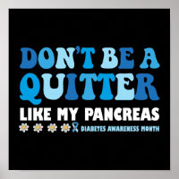 No seas tan quitter como mi páncreas