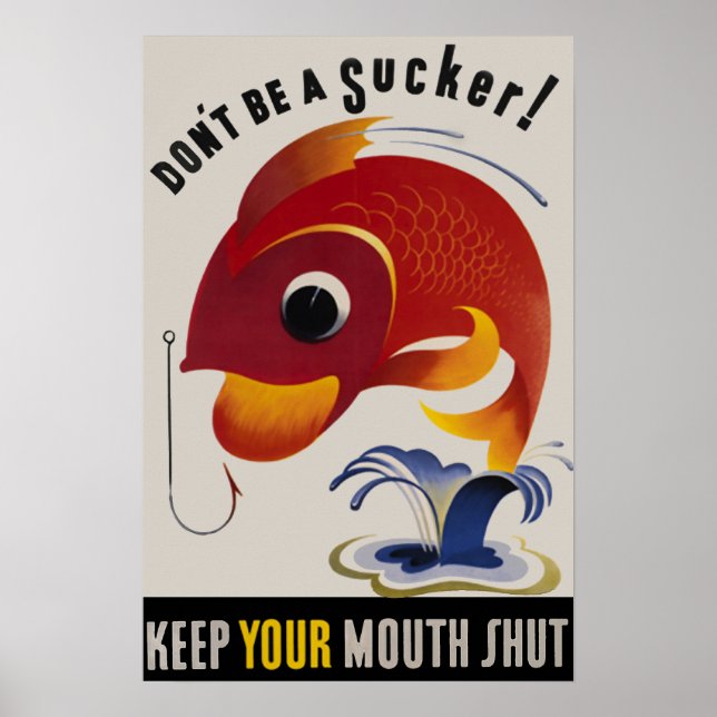 Póster No seas un buen poster de guerra de Estados Unidos (Frente)