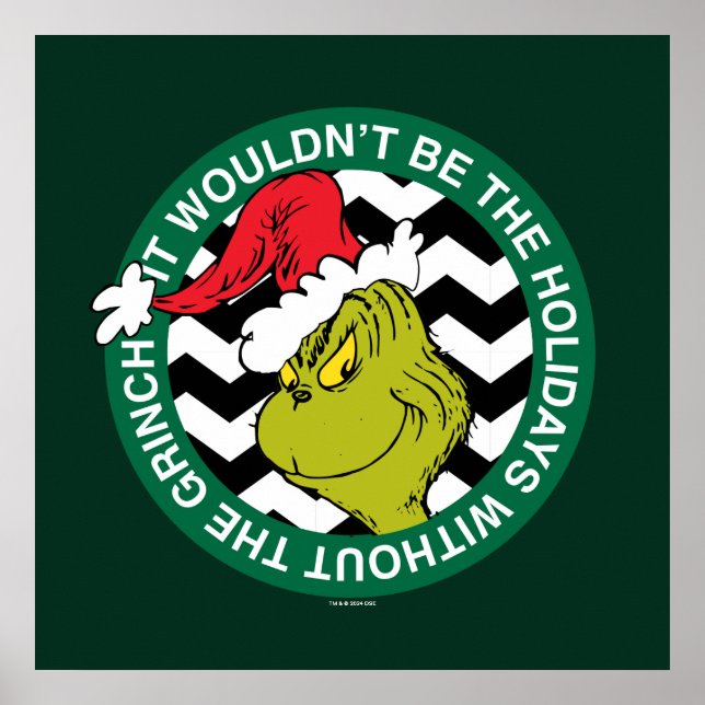 Póster No Serían las Fiestas sin Grinch (Frente)