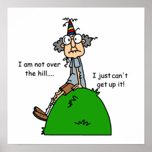 Póster No sobre el humor de la colina