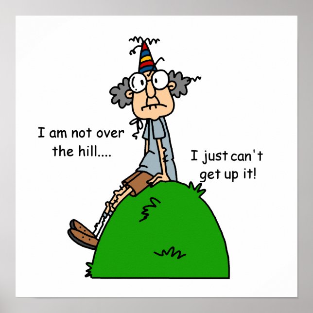 Póster No sobre el humor de la colina (Frente)